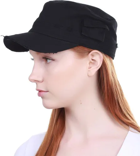 Vista 21 de Cadet Army - Gorra de estilo militar básico diario (ahora con la versión de bolsillo Stash)