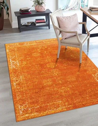 Vista 378 de Unique Loom Sofia Collection - Tapete Casino, 2 pies 2 pulgada x 3 pies 1 pulgada, rectangular, beige/tostado