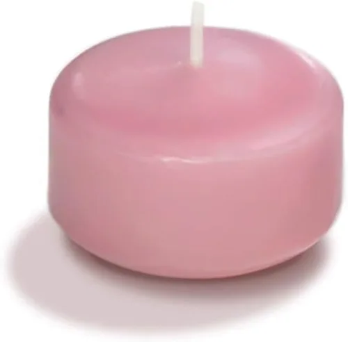 Vista 65 de yummi Caja de 120 velas flotantes marfil de 1.75