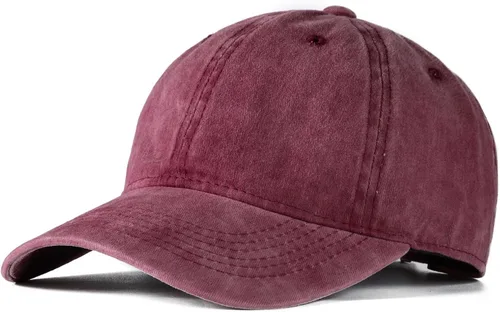 Vista 27 de Edoneery, gorra de béisbol para hombres y mujeres, de bajo perfil, ajustable, de algodón lavado, gorra de golf para papá