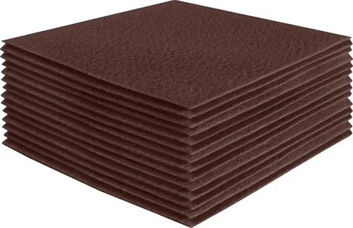 Vista 248 de FabricLA Hojas de fieltro acrílico para manualidades, cuadrados de fieltro precortados suaves de 4 x 4 pulgadas (3.9 in x 3.9 in), utiliza hojas