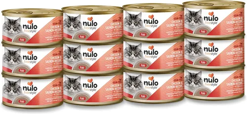 Vista 12 de Nulo Freestyle - Receta de pollo y hígado de pollo en paté, comida enlatada húmeda para gatos, 2.8 onzas (paquete de 12)