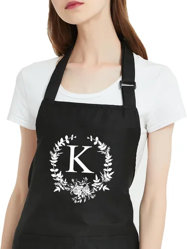 Vista 16 de Delantales personalizados para mujer, bonitos delantales para cocinar, hornear, regalos de cocina para mamá, cumpleaños, día de la madre, Navidad