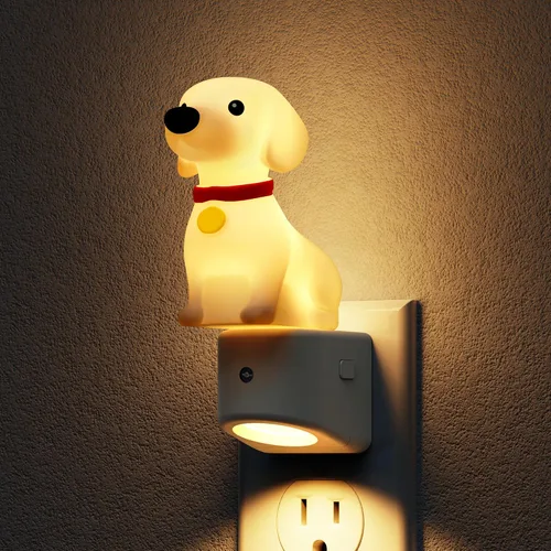 Vista 25 de L LOHAS LED Luz nocturna enchufable para niños, lindo pato, cambio