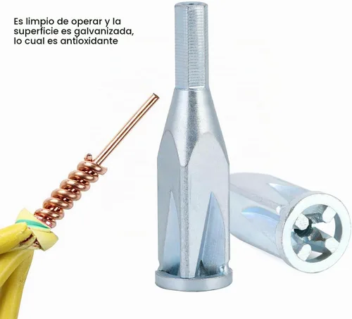 Vista 3 de Herramienta de torsión de alambre alimentado por taladro, pelado automático de cables Twisting Connector Bit para electricistas talleres acero