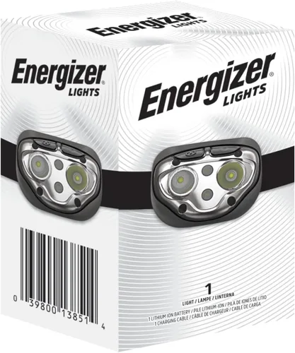 Vista 9 de Linterna de cabeza Energizer PRO-400 recargable, linterna recargable resistente al agua IPX4, lámpara de cabeza ultra brillante con múltiples modos
