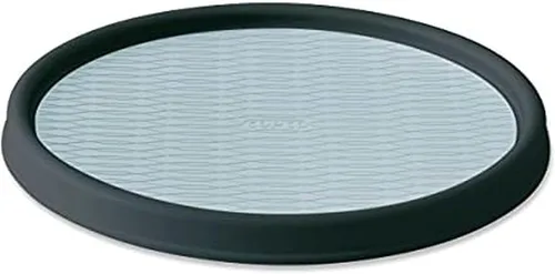 Vista 8 de Copco 5234754 Plato Giratorio Lazy Susan Antideslizante para Despensa, 12 Pulgadas, Blanco/Aguamarina