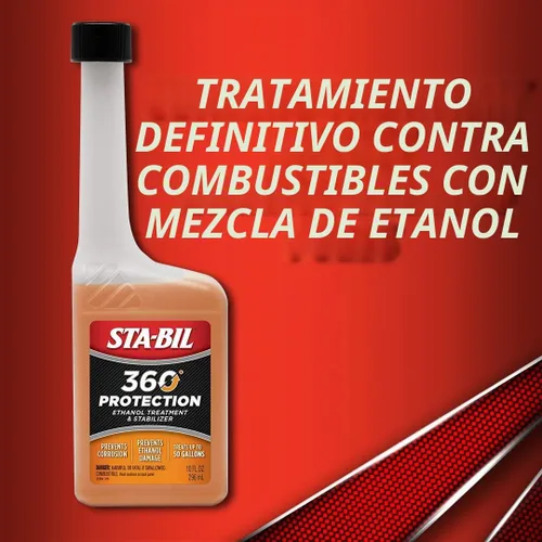 Vista 4 de Sta-bil 22274 Tratamiento y estabilizador de combustible de etanol, 10 onzas