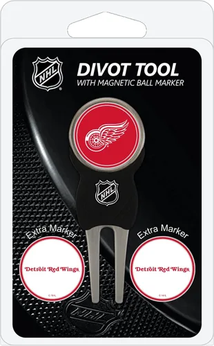 Vista 12 de Team Golf NHL Adult-Unisex Divot Tool Pack with 3 Golf Ball Markers