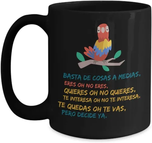 Vista 3 de Regalo para novio Taza de café para novia Perfecto regalo para graduados, profesionales y estudiantes Vaso con afirmaciones positivas, Negro
