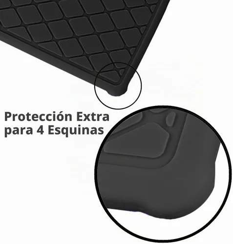 Vista 5 de EpicGadget - Funda para Galaxy Tab A 8 (2017), ligera, delgada, de silicona, gel, goma para Galaxy Tab A 8.0 (SM-T380/T385) versión 2017