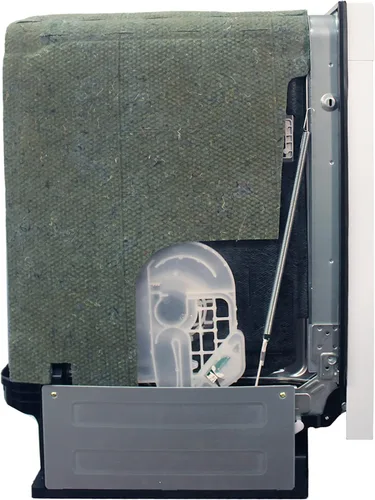 Vista 8 de SD-6501W: Lavavajillas de bañera alta de acero inoxidable incorporado de 24 ″ Energy Star con secado térmico - Blanco