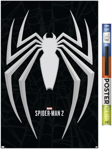 Vista 17 de Trends International Marvel's Spider-Man 2 - Póster de pared con icono de Peter Parker, 22.4 pulgadas de largo x 14.7 pulgadas de ancho, versión
