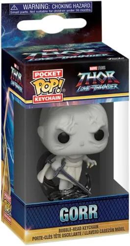 Vista 2 de Funko Pop! Llavero Marvel Thor: Love and Thunder - Gorr