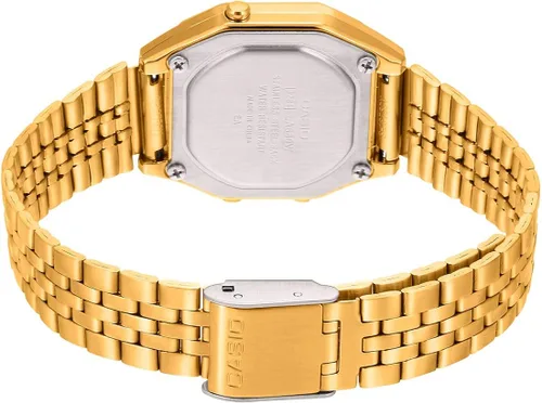 Vista 4 de Casio LA680WGA-4C Reloj digital vintage con alarma de tono dorado para mujer Tono dorado Casual