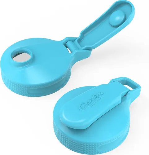 Vista 15 de Masontops Tapas Multi Top con Tapa Abatible para Frascos Mason - Boca Regular y Pequeña - Beber, Verter, Almacenar y Más - A Prueba de Fugas Paquete