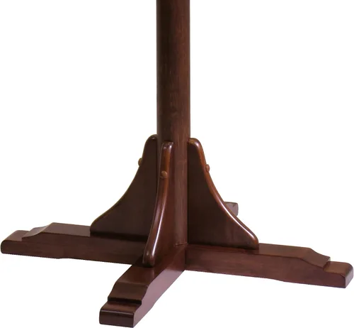 Vista 4 de Winsome Árbol de madera Jera, Capuchino Convenient Organizer with Hanging Hooks for Entryway, Bedroom, Efficient Hall Tree Storage for Coats