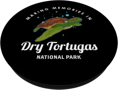Vista 2 de Making Memories In Dry Tortugas National Park Travel Quote PopSockets Swappable PopGrip