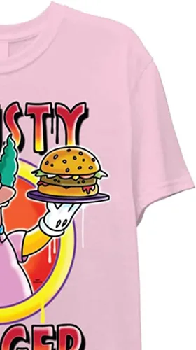 Vista 5 de The Simpsons Camiseta clásica de Bart Simpson Homer, Bart, Lisa para hombre