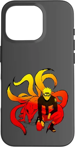 Vista 20 de Naruto Shippuden - Carcasa para iPhone 17 para Naruto y 9 colas