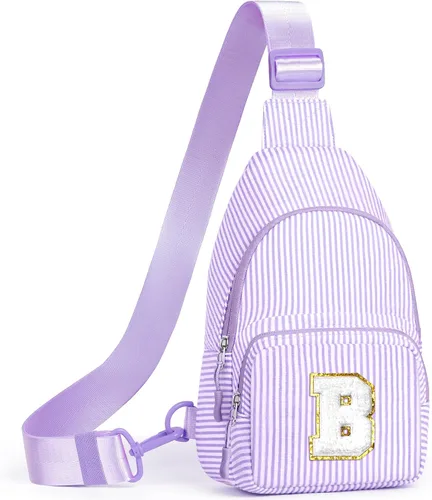 Vista 28 de YOOLIFE Regalos de Navidad para niñas adolescentes Bolso cruzado inicial con bandolera Bolso cruzado monograma para regalos de cumpleaños para niñas