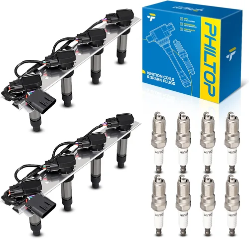 Vista 15 de PHILTOP UC15 Paquetes de Bobina de Encendido Compatibles con Volkswagen 1951-1953 1965 1967-1979 Beetle, 1971-1979 Super Beetle, MG 1962-1974 MGB