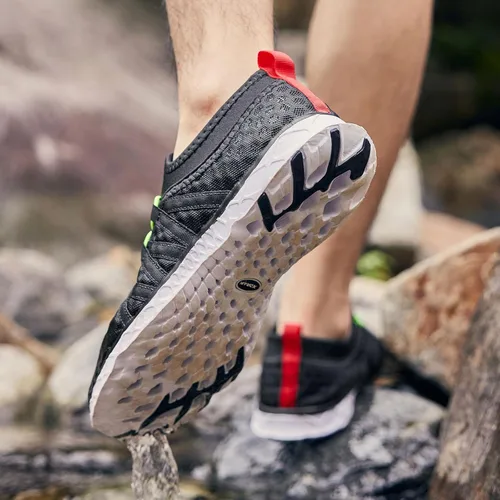 Vista 136 de ALEADER - Zapatillas acuáticas de secado rápido para hombre