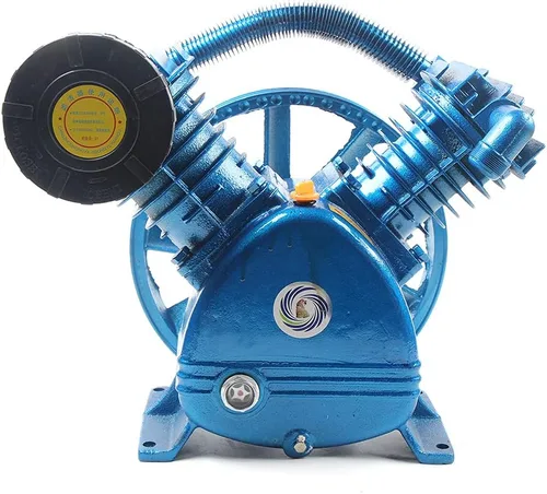 Vista 12 de Cabezal de bomba de compresor de aire 175PSI 3HP Cabezal de bomba de compresor de aire de doble cilindro, cabezal de compresor de aire universal