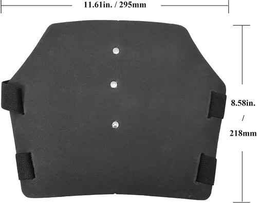 Vista 2 de LEONARK Black Armoury Hema Esgrima EVA Antebrazo Superposiciones Light Ajustable Unisex Armor Protector de Brazo