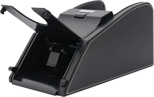 Vista 9 de Barajador automático de tarjetas, 2 en 1 automático de cartas de póquer barajador de casino, máquina de barajar póquer eléctrica, máquina