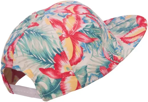 Vista 3 de Jeanne Simmons Gorra Snapback de algodón hawaiano para hombre