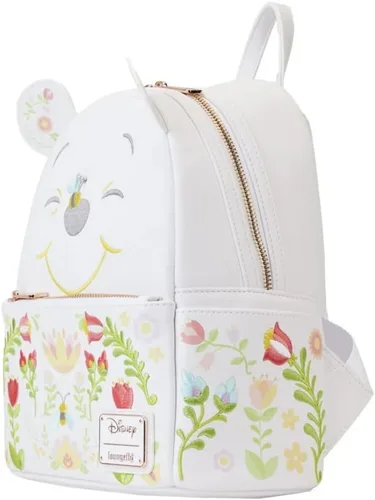 Vista 2 de Disney Winnie the Pooh Cosplay Folk Floral Mini Mochila, Blanco