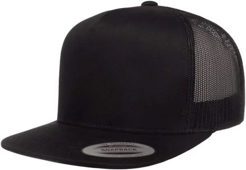 Vista 51 de Flexfit - Gorra ajustable de malla elástica en dos tonos Negro