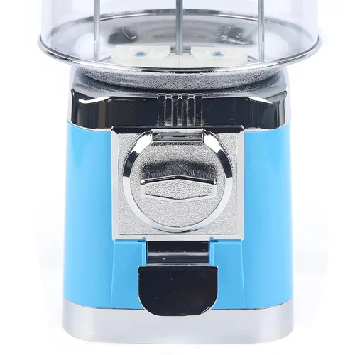 Vista 7 de Máquina expendedora de dulces Máquina expendedora de dulces para caramelos pequeños Dispensador automático de dulces Máquina expendedora Azul