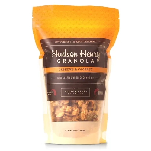 Vista 16 de Hudson Henry Granola, arce, pecana y coco, paquete de 12 onzas, paquete de 3, proyecto verificado sin OMG