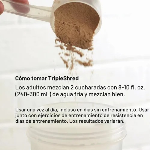 Vista 7 de TripleShred Fat Burning Protein Músculo magro Metabolismo Energía