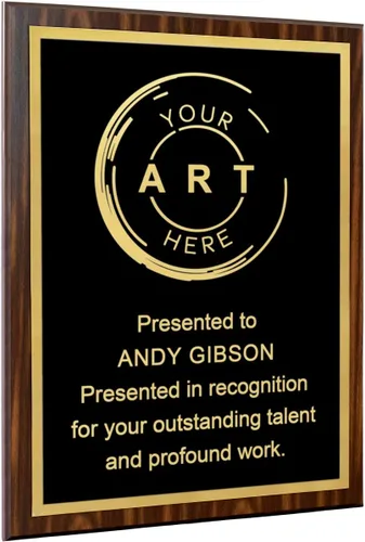 Vista 14 de Placas y premios grabados personalizados. Ideales para jubilación, agradecimiento, reconocimiento militar, logros especiales, memoriales, deportes