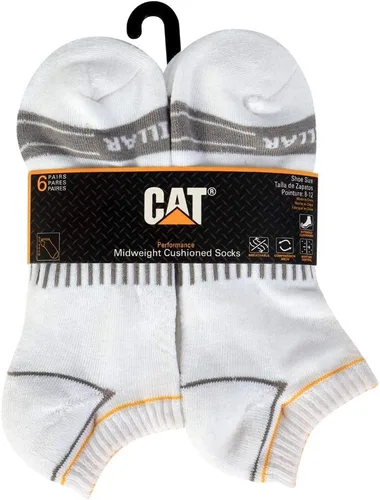 Vista 3 de Cat Men's 3-Pack Half Cushioned No Show Socks