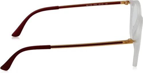 Vista 3 de anteojos Ray-Ban óptico Rx 71325783goma trasparente