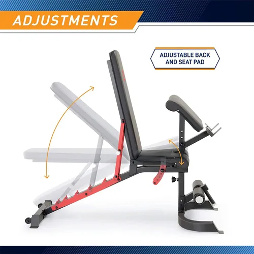 Vista 2 de Marcy Smith Machine Cage System Home Gym Multifunction Rack, Customizable Training Station