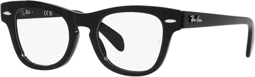 Vista 2 de Ray-Ban Marcos cuadrados para anteojos con receta Ry9707v para niños jóvenes, Negro (blackDemo Lens)