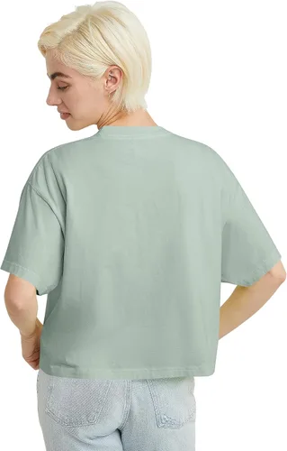 Vista 11 de Hanes Camiseta corta para mujer con cuello redondo para mujer