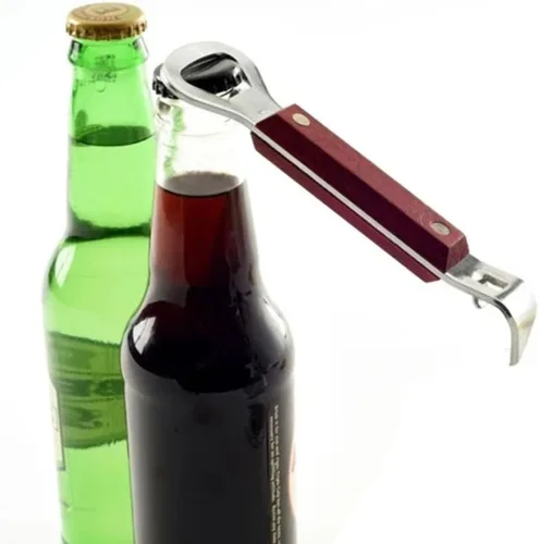 Vista 4 de Norpro, Abrebotellas perforador de latas marrones, 3