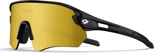 Vista 8 de TOREGE Z87 - Gafas de sol para hombres y mujeres, ciclismo, pesca, correr, conducir, béisbol, antiniebla, gafas de sol deportivas, protección UV