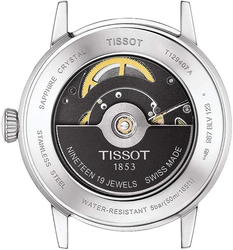 Vista 3 de Tissot T1294071105100 reloj de vestir de acero inoxidable clásico para hombre
