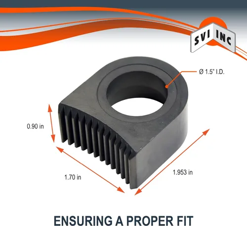 Vista 3 de Engranaje exterior de sujeción de brazo — para modelos Challenger CL-9, CL-10 Lifts — SVI # BH-7232-19 — Ref # A1072