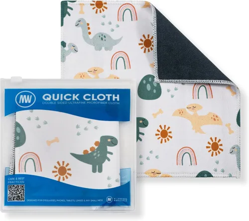 Vista 27 de Microfiber Wholesale Paños de limpieza rápida para gafas, 8 x 8, astrología, paquete de 1 con funda, limpiador de lentes de doble cara para lentes