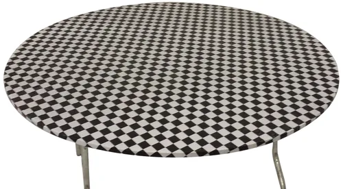 Vista 37 de Cubierta para mesa redonda Kwik-Cover, 24", Verde, 100