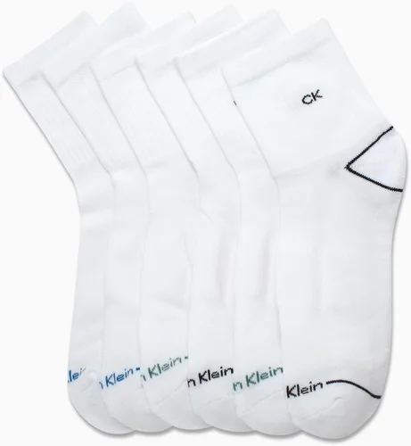Vista 49 de Calvin Klein Calcetines deportivos acolchados de corte alto para hombre (paquete de 6)