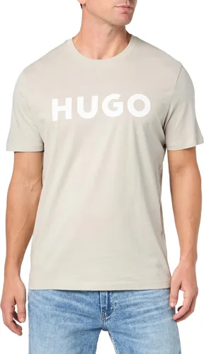 Vista 11 de Hugo Men's Print Logo Short Sleeve T-Shirt Blanco